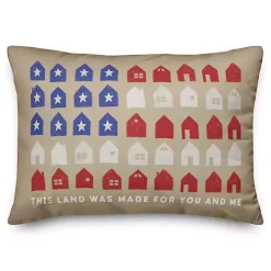 Sale Kirklands Home Fourth of July This Land Indoor/Outdoor Pillow