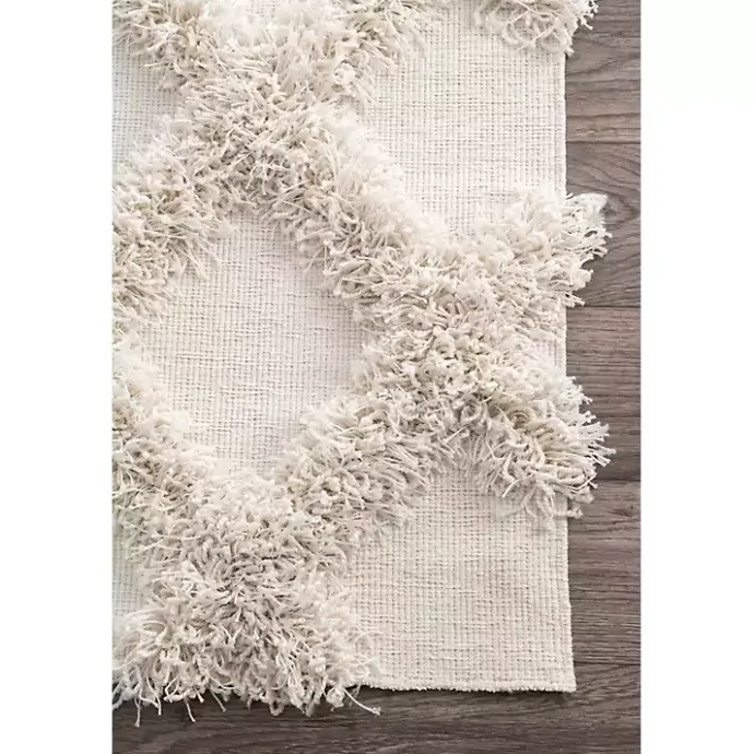 Online Kirklands Home Francis Shaggy Diamond Trellis Area Rug, 7x9