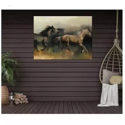 Clearance Kirklands Home Free Rein Outdoor Canvas Art Print