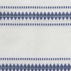 Clearance Kirklands Home French Zig Zag Stripe Table Runner, 72 in. Blue