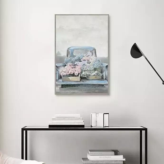 Sale Kirklands Home Fresh Picked in a Pickup Framed Canvas Art Print