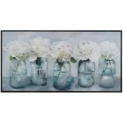 New Kirklands Home Fresh Picked Peonies Framed Art Print