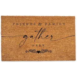 Kirklands Home Friends & Family Gather Here Doormat