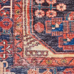 Online Kirklands Home Fulton Red Botanical Area Rug, 5x7