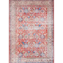 Kirklands Home Fulton Traditional Area Rug, 5x7 Red