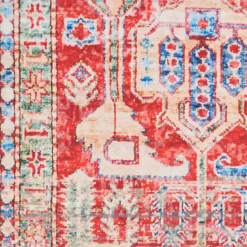 Discount Kirklands Home Fulton Traditional Area Rug, 7x10 Red