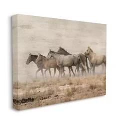 Outlet Kirklands Home Galloping Horse Herd Canvas Art Print, 40x30 in.