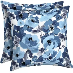 Clearance Kirklands Home Garden Delight Outdoor Pillows, Set of 2