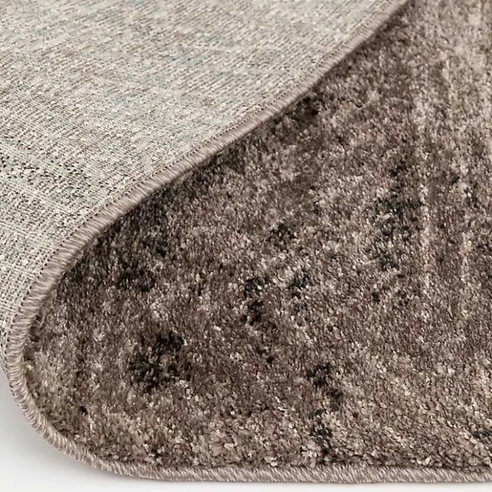 Sale Kirklands Home Geometric Kourt Area Rug, 2x7 Brown