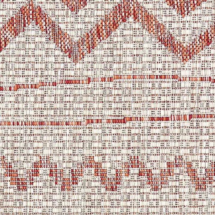 Clearance Kirklands Home Geometric Stripe Sun Shower Outdoor Area Rug, 7x9