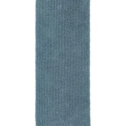 Discount Kirklands Home Glacier Lofty Pile Chenille Bath Mat, 60 in. Blue