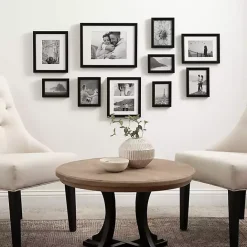 Clearance Kirklands Home Glam Black 10-pc. Gallery Wall Frame Set