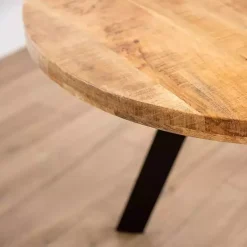 Outlet Kirklands Home Glenn Natural Wood Dining Table Tan