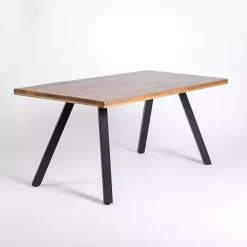 Best Kirklands Home Glenn Natural Wood Rectangular Dining Table Brown