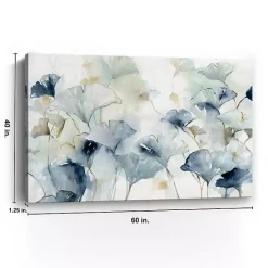 Online Kirklands Home Glorious Ginkgo Giclee Canvas Art Print, 60x40 in. Blue