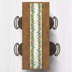 Discount Kirklands Home Gnome and Cookies Twill Table Runner, 90 in. Multi