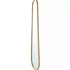 Sale Kirklands Home Gold Abstract Oblong Wall Mirror