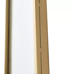 Sale Kirklands Home Gold Abstract Oblong Wall Mirror