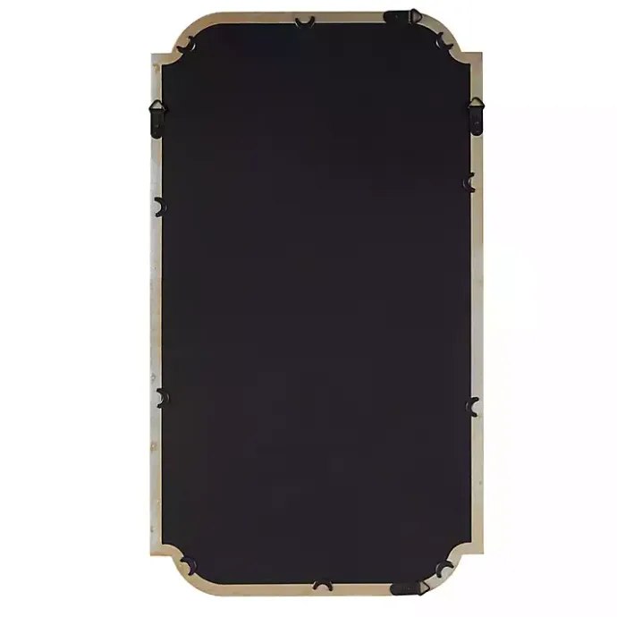 Best Kirklands Home Gold Adelaide Scalloped Rectangular Wall Mirror