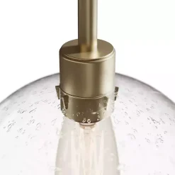 Hot Kirklands Home Arch Metro Glass Globe Floor Lamp Gold