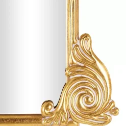 Discount Kirklands Home Gold Arched Baroque Wall Mirror