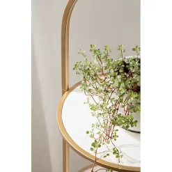 Best Kirklands Home Gold Arched 3-Tier Plant Stand