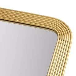 Outlet Kirklands Home Gold Aurelia Fluted Wall Mirror