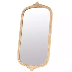 Sale Kirklands Home Gold Beaded Scroll Frame Wall Mirror