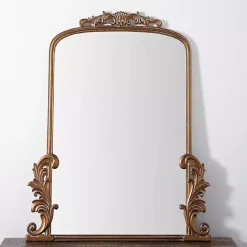 Hot Kirklands Home Gold Bordeaux Ornate Scroll Mirror