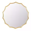Outlet Kirklands Home Gold Curved Sunburst Wall Mirror