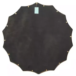 Outlet Kirklands Home Gold Curved Sunburst Wall Mirror