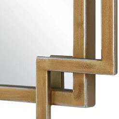 Online Kirklands Home Gold Double Frame Wall Mirror