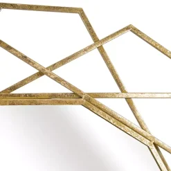 Sale Kirklands Home Gold Geometric Frame Wall Mirror