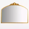 Kirklands Home Gold Lana Half Arch Ornate Wall Mirror