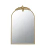 Hot Kirklands Home Gold Leaves Arched Wall Mirror, 24x36 in.