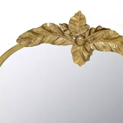 Hot Kirklands Home Gold Leaves Arched Wall Mirror, 24x36 in.