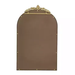 Hot Kirklands Home Gold Leaves Arched Wall Mirror, 24x36 in.