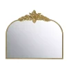 Hot Kirklands Home Gold Leaves Arched Wall Mirror, 40x35 in.