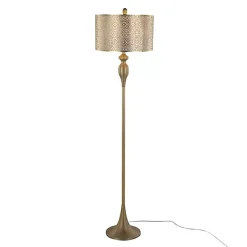 Hot Kirklands Home Metal Ashland Floor Lamp Gold