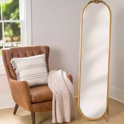 Outlet Kirklands Home Ornate XL Leaner Mirror Gold