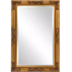 Hot Kirklands Home Queen Ann Rectangular Wall Mirror Gold