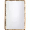 Best Kirklands Home Gold Rounded Rectangle Wall Mirror