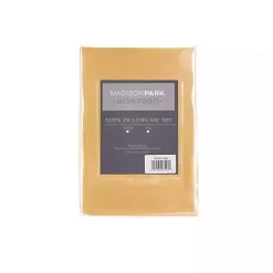 Kirklands Home Satin King 2-pc. Pillow Case Set Gold