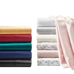 Best Kirklands Home Satin Standard 2-pc. Pillow Case Set Gold