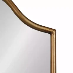 Clearance Kirklands Home Scalloped Arch Fellows Wall Mirror Gold