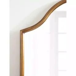 Clearance Kirklands Home Scalloped Arch Fellows Wall Mirror Gold