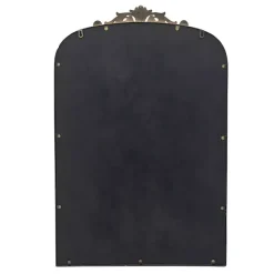 Sale Kirklands Home Gold Studded Scroll Arched Mirror, 36 in.