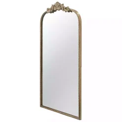 Discount Kirklands Home Gold Studded Scroll Arched Mirror, 42 in.