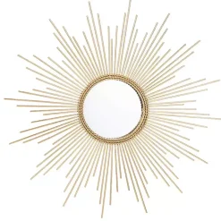 Online Kirklands Home Gold Sunburst Nahla Wall Mirror