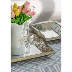 Online Kirklands Home Gold Weathered Frame Wall Mirror, 9x12